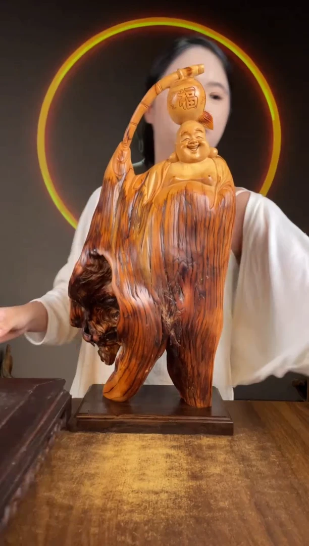 柏木（崖柏）手工摆件,先抢先得! 编号:141