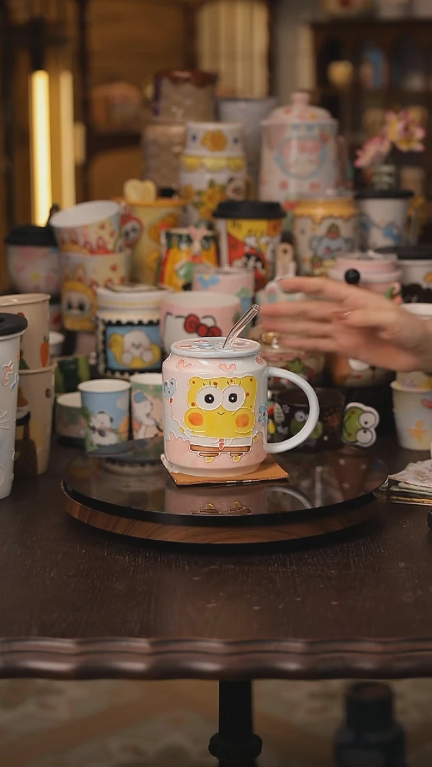 景德镇釉下彩绘设计师款式陶瓷