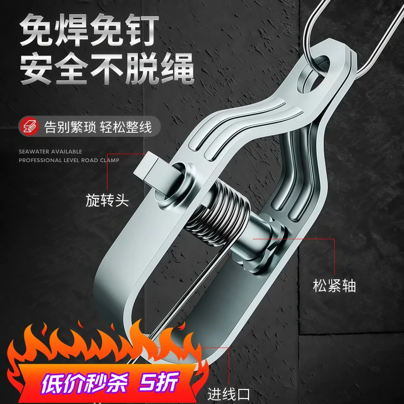 葡萄架紧线器钢丝拉紧环大棚电镀锌紧丝扣小型钢丝拉紧器铁丝卡扣