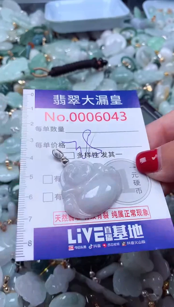 颈饰未镶嵌翡翠6043