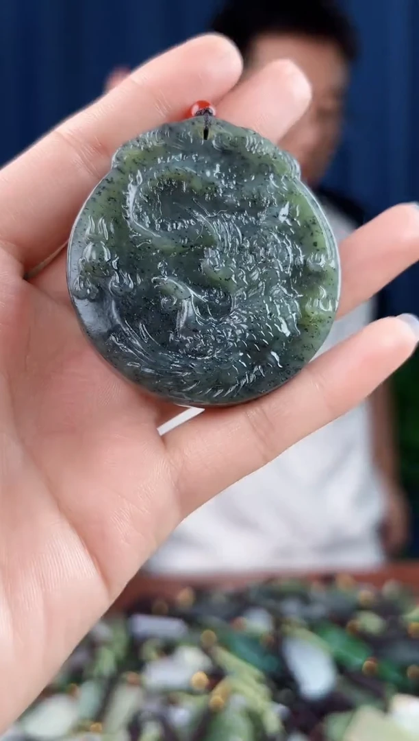 未镶嵌和田玉挂件拍一发一
