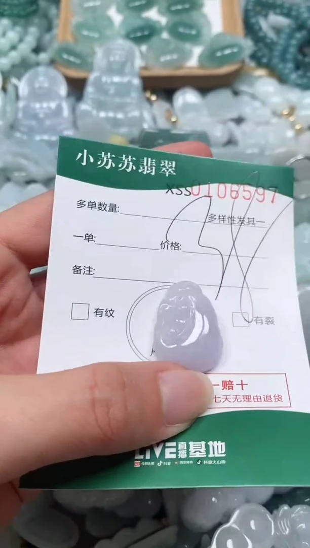 【闪购商品】翡翠颈饰未镶嵌闪购商品0106597