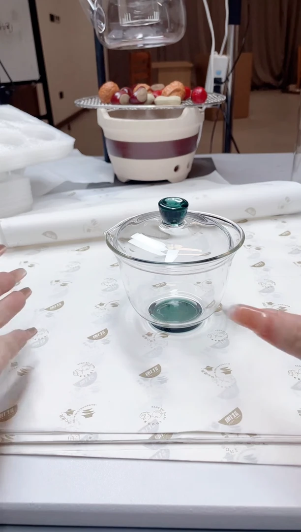 闪购商品墨绿两才盖碗