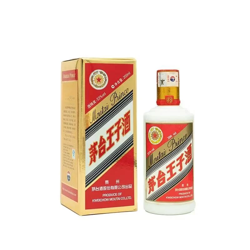 MOUTAI PRINCE/茅台王子酒【2012年】王子酒【200ml】单瓶装53度200ml