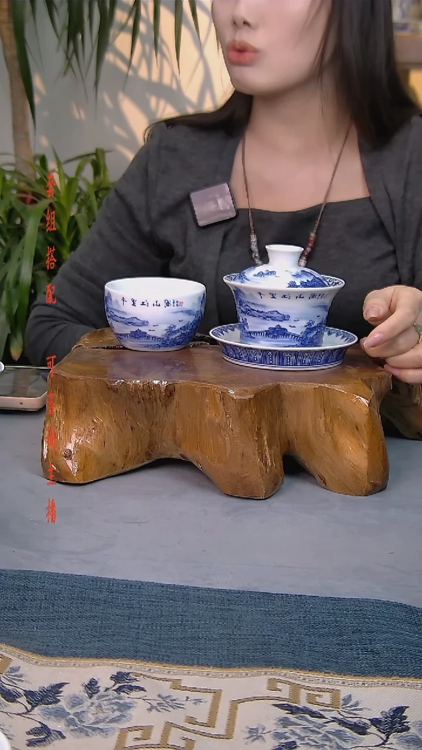 简装家用款2件套 白瓷陶瓷茶具