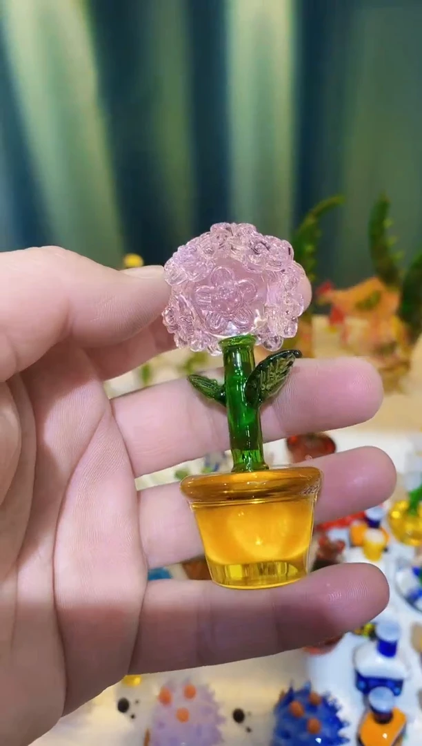 【闪购商品】琉璃手工艺品绣球花