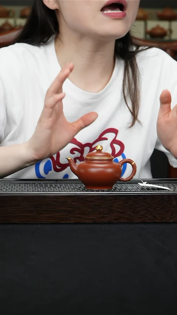 茶壶紫砂宜兴紫砂100cc0855