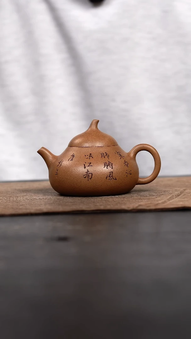 茶壶紫砂原矿手工壶120CC