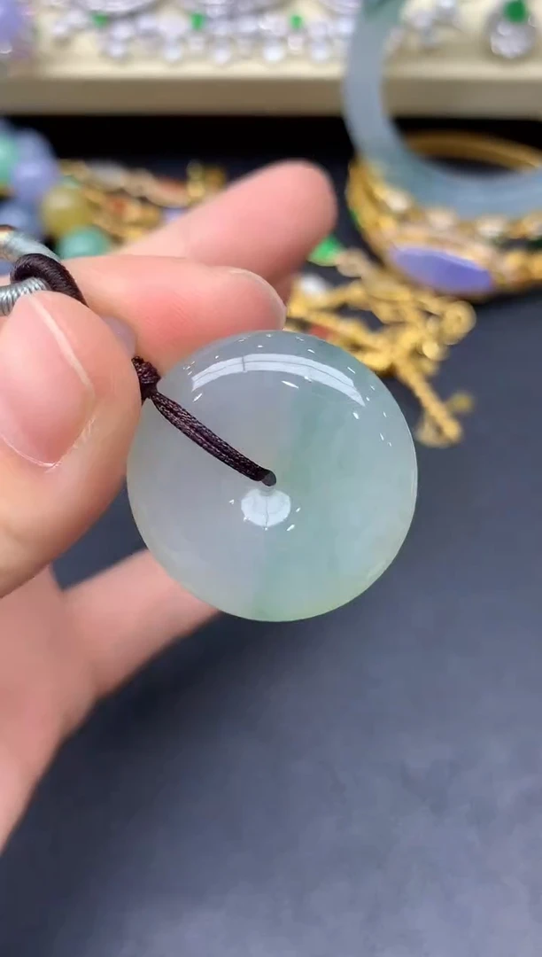 颈饰未镶嵌翡翠158-雪姐翡翠天天见