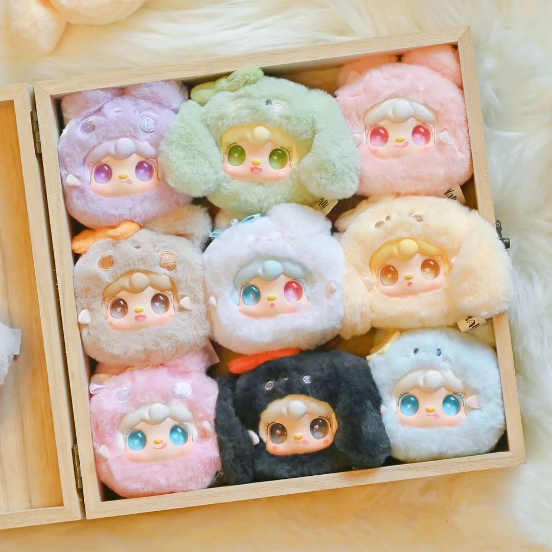 整端（正版无链）Yooki氧氧萌一萌小绒可爱包包挂饰