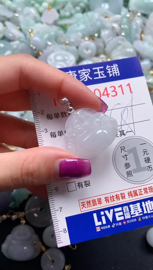 颈饰未镶嵌翡翠4311
