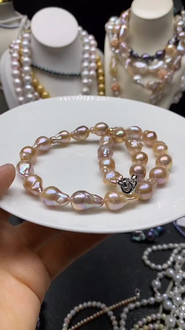 颈饰未镶嵌淡水珍珠多人