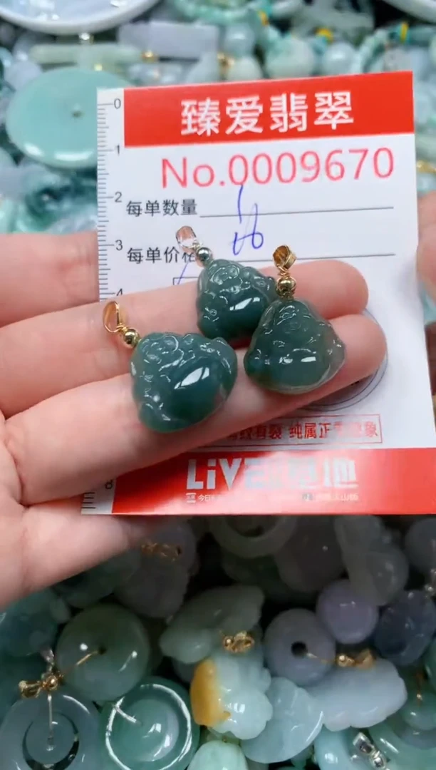 翡翠未镶嵌吊坠(不含链)9670多样性发其一