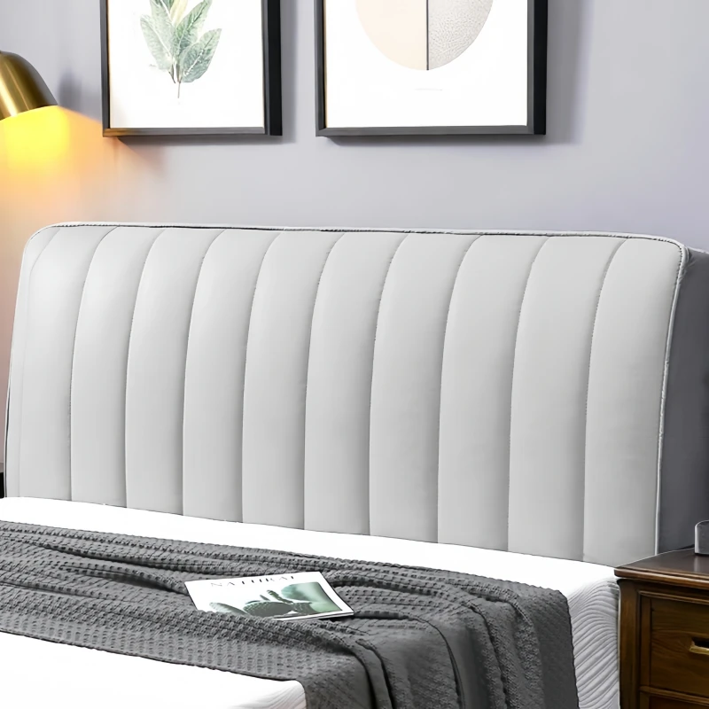 新款2025年科技布床头罩加厚夹棉防撞简约现代轻奢风免洗全包套用