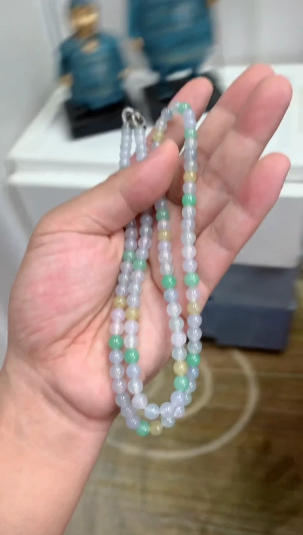 项链未镶嵌翡翠珠链