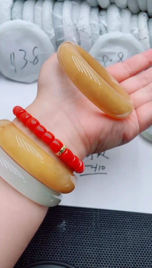 石英质玉手镯未镶嵌A97-57-58