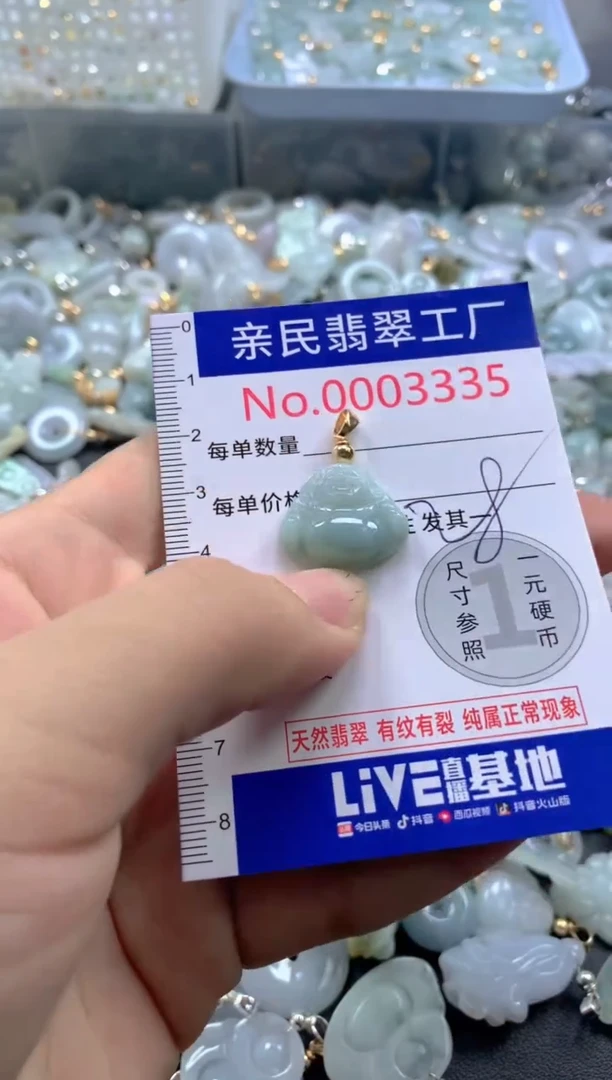 颈饰未镶嵌翡翠3335