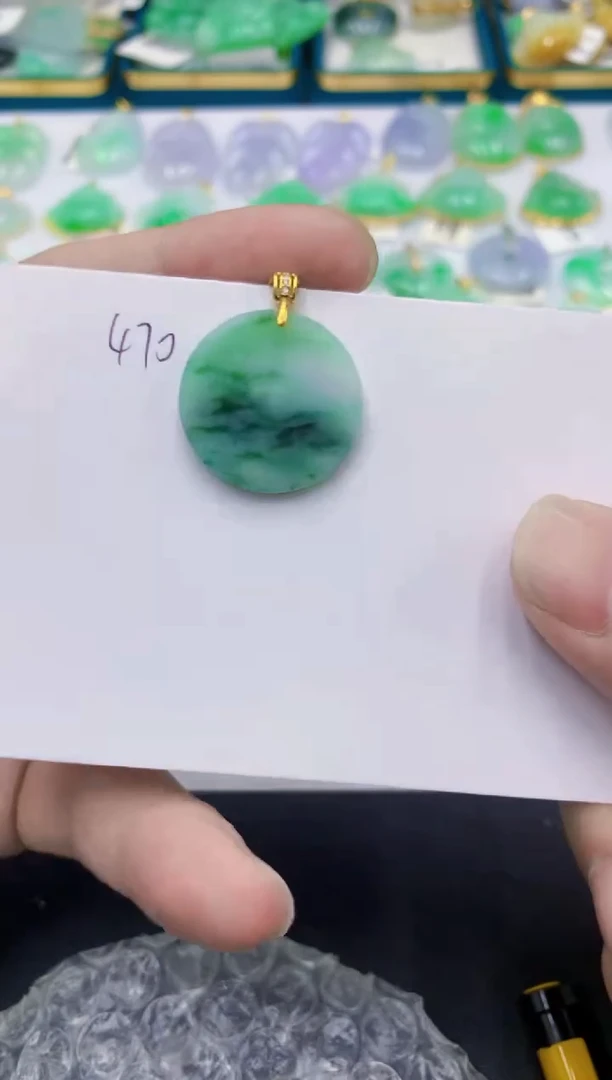 颈饰未镶嵌翡翠翡翠