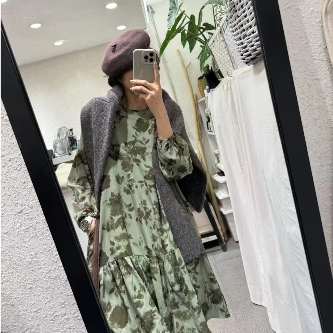 作品家 新款休闲茶歇裙