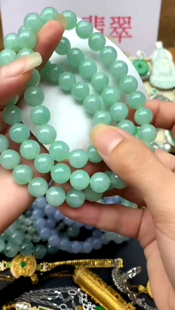 未镶嵌手串翡翠321-中国好珍宝