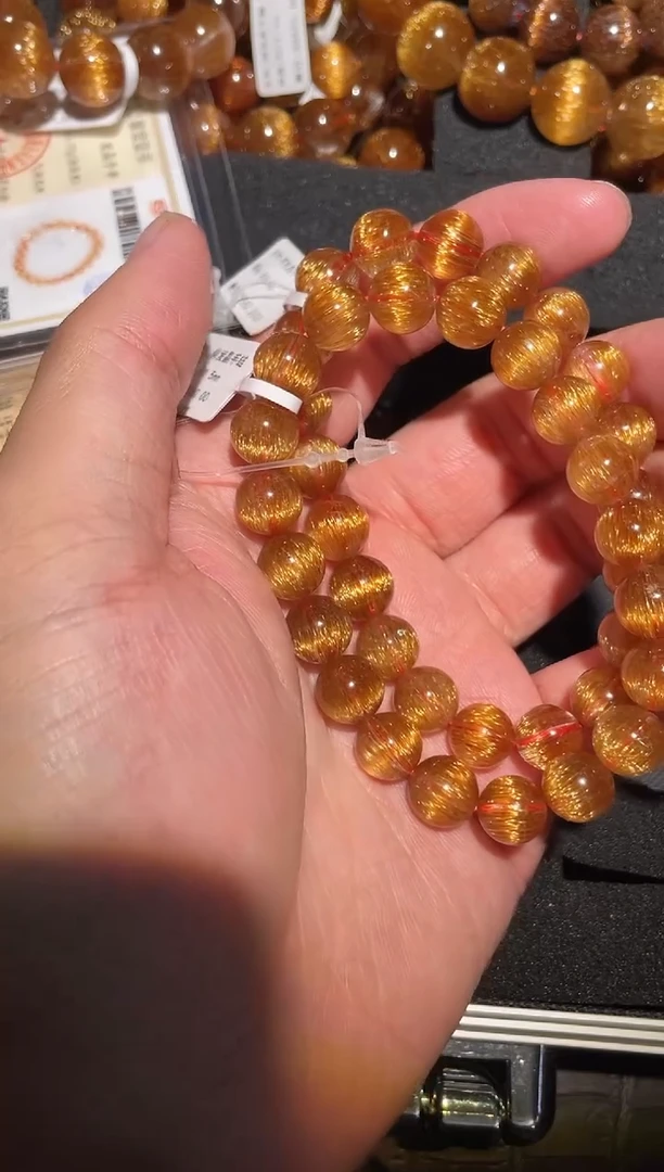 未镶嵌手链水晶单圈发晶A9（多样性发其一）