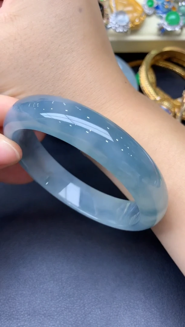 未镶嵌手镯翡翠399-雪姐翡翠天天见
