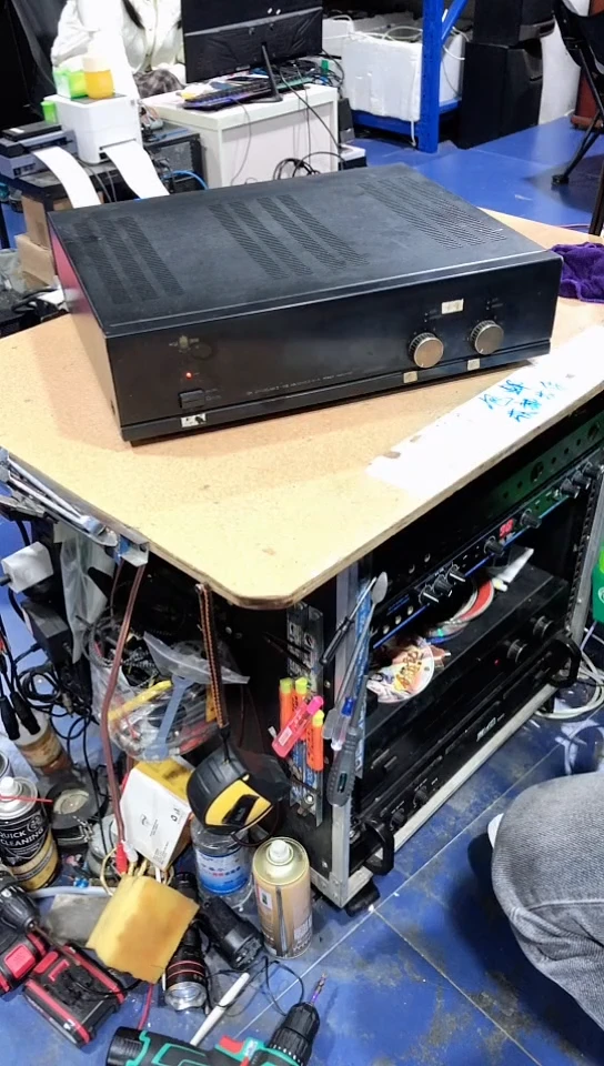 8新湖山纯功放一台，出声，不带线材