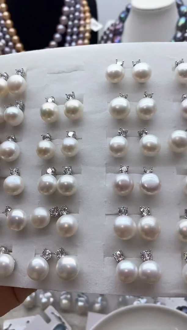 【闪购商品】淡水珍珠颈饰钛钢104