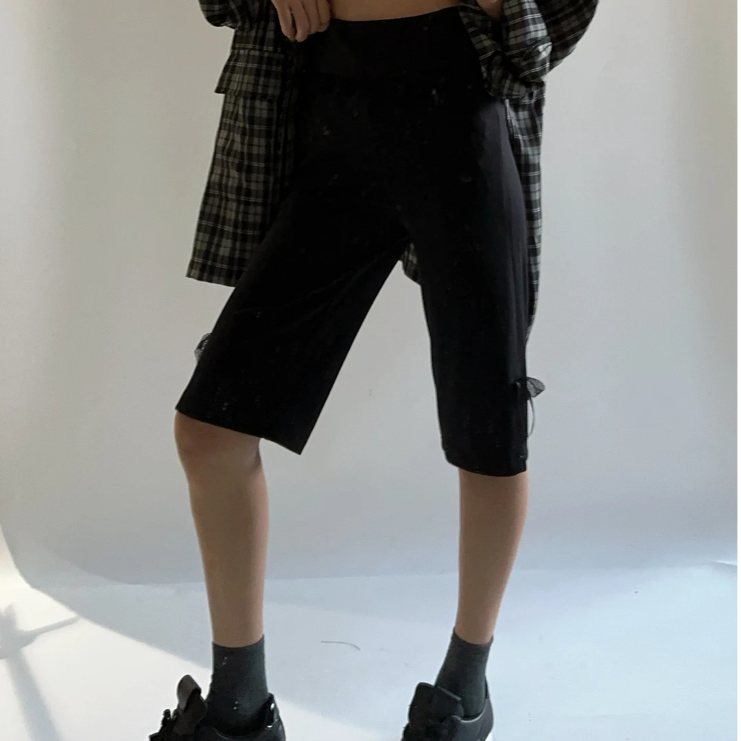 VIVISPLENDID19996#（定制款NO退NO换）弹力显瘦骑行瑜伽打底裤