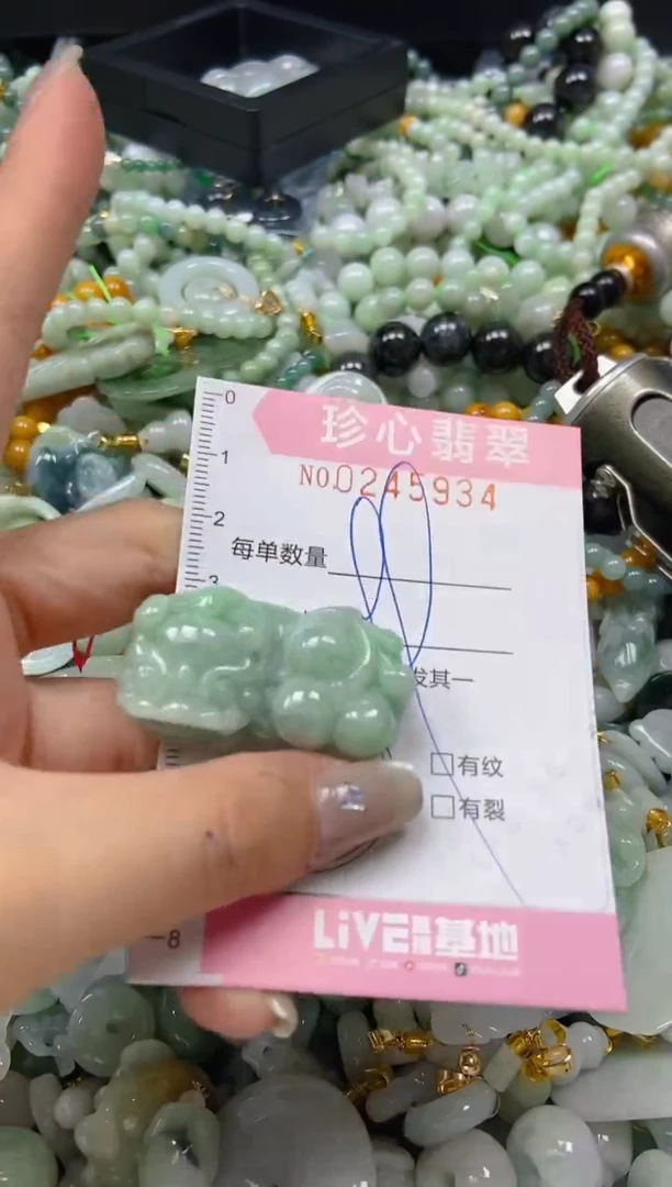 翡翠未镶嵌颈饰闪购0245934