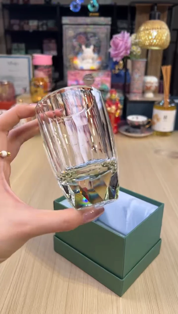 78.Von水晶洋酒杯（绿）