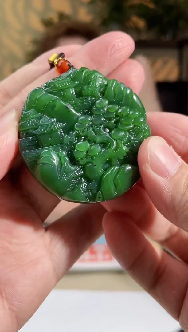 和田玉未镶嵌吊坠(不含链)多样性发货拍一发一