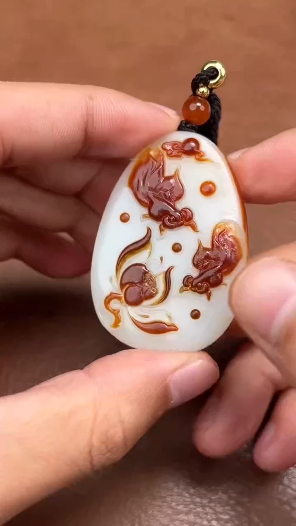 颈饰未镶嵌和田玉11.20GZ多样性拍一发一52