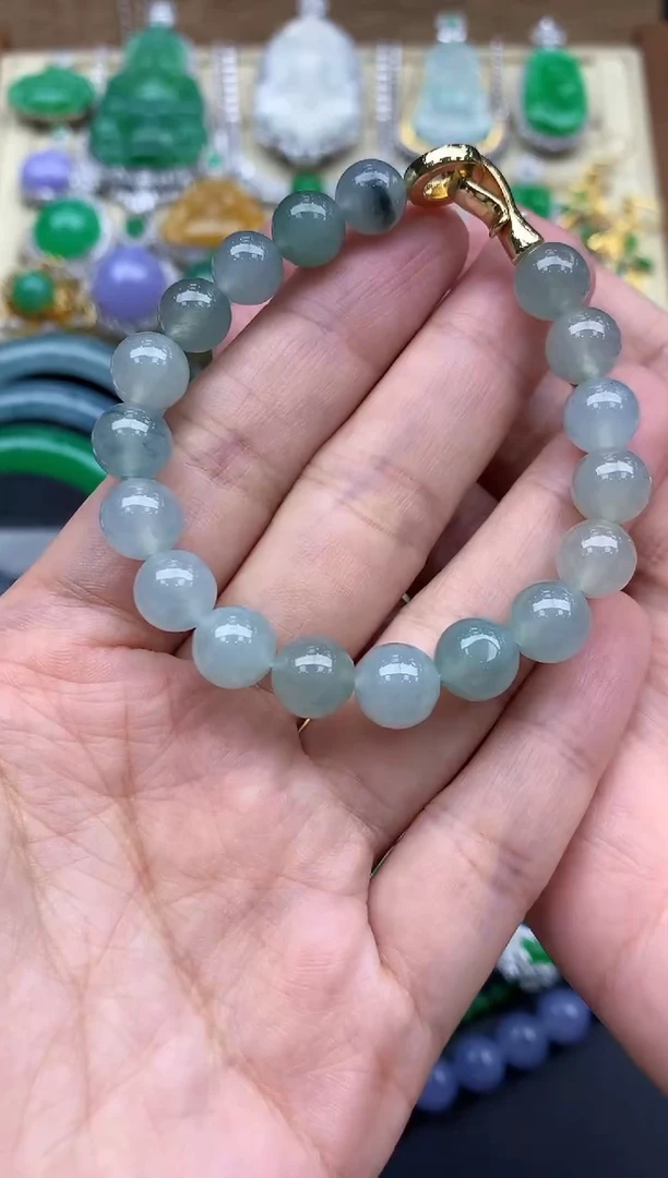 未镶嵌手链翡翠20-春日珠宝