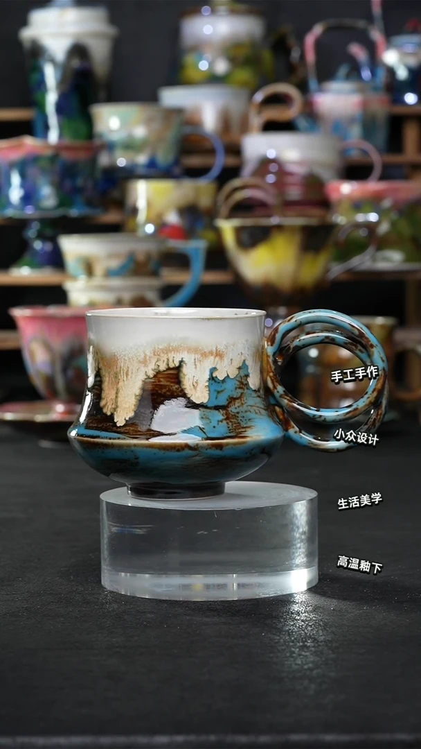 设计师款景德镇森涩手创陶瓷（食品级）899