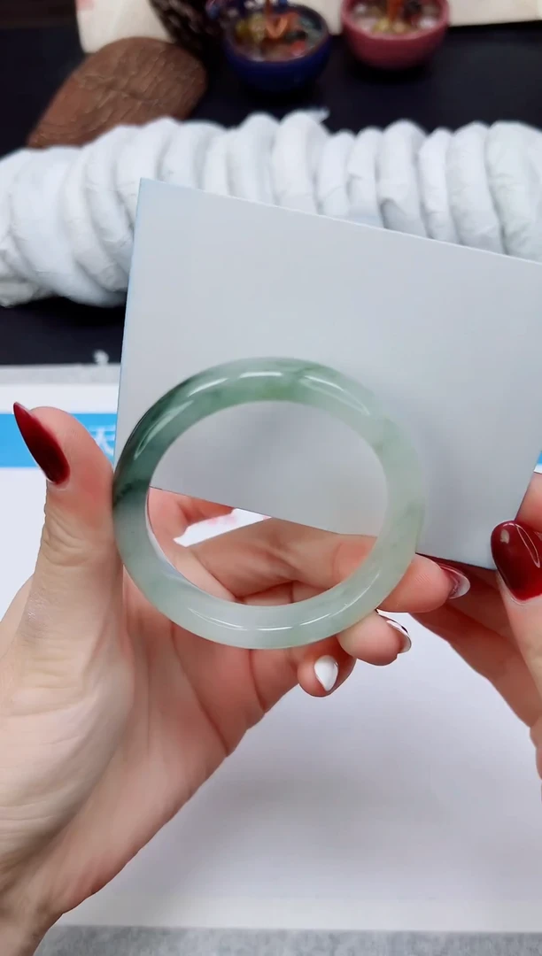 未镶嵌手镯石英质玉A98-49`50`51