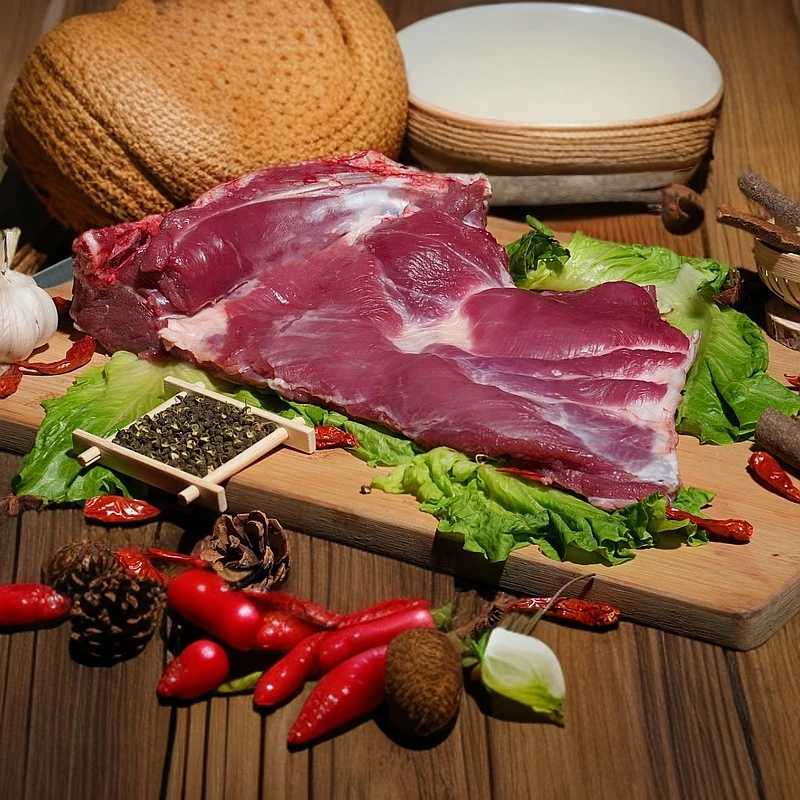 （带骨羊腩)：正宗散养黑山羊羊腩红烧/羊腩煲/