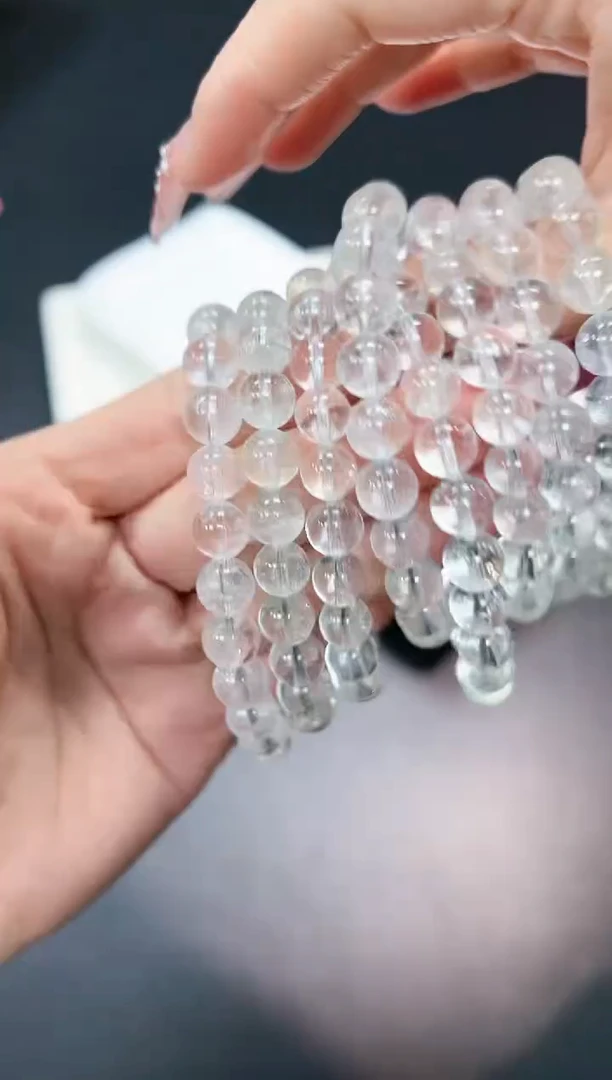 【闪购商品】水晶手串未镶嵌55q多样性发其一/1条默认微瑕