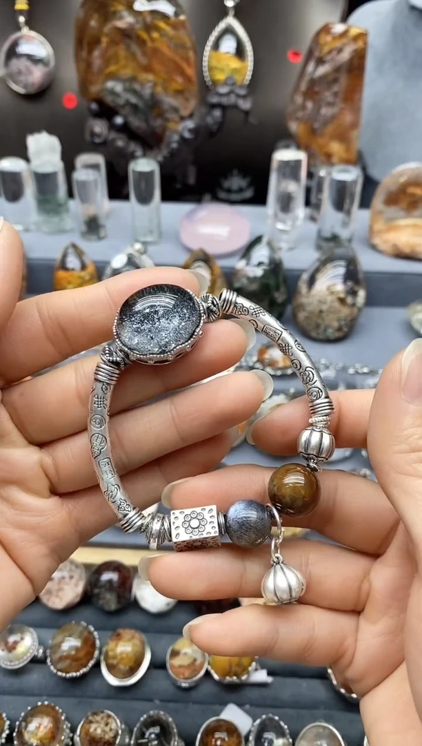 【闪购商品】水晶手链银S925镶嵌水晶水晶