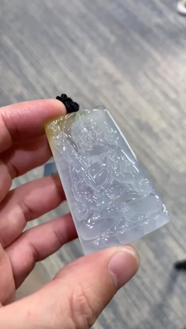 颈饰未镶嵌翡翠天然A货翡翠