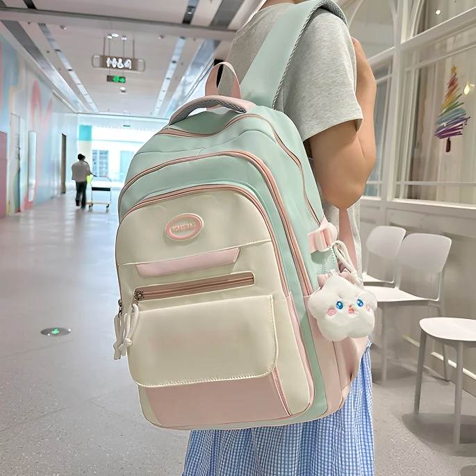 书包女小学生三到六年级初中生大容量双肩包男生高中生ins风背包