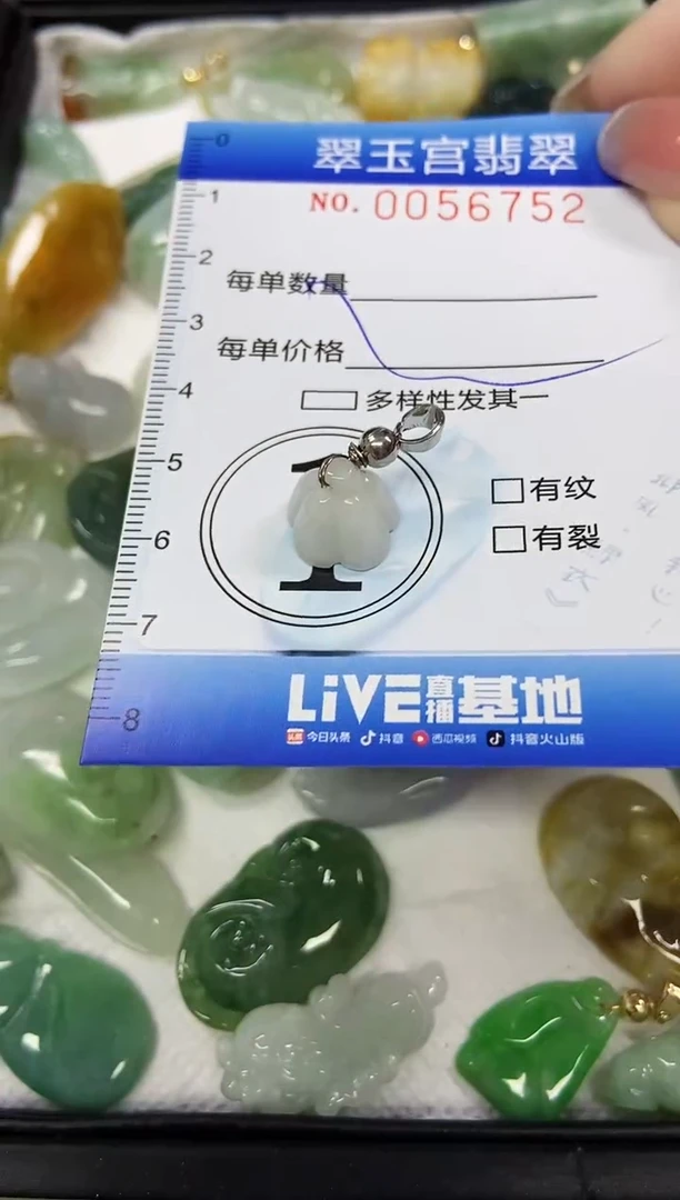 【闪购商品】翡翠颈饰未镶嵌闪购商品0056752