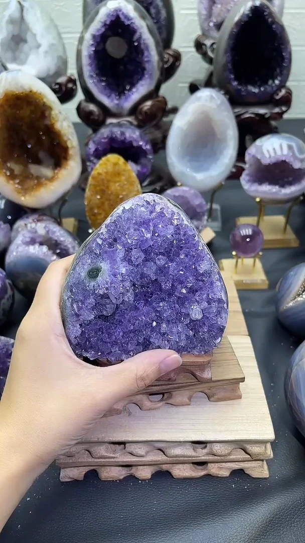 未镶嵌大型摆件（非配饰）紫晶615号摆件