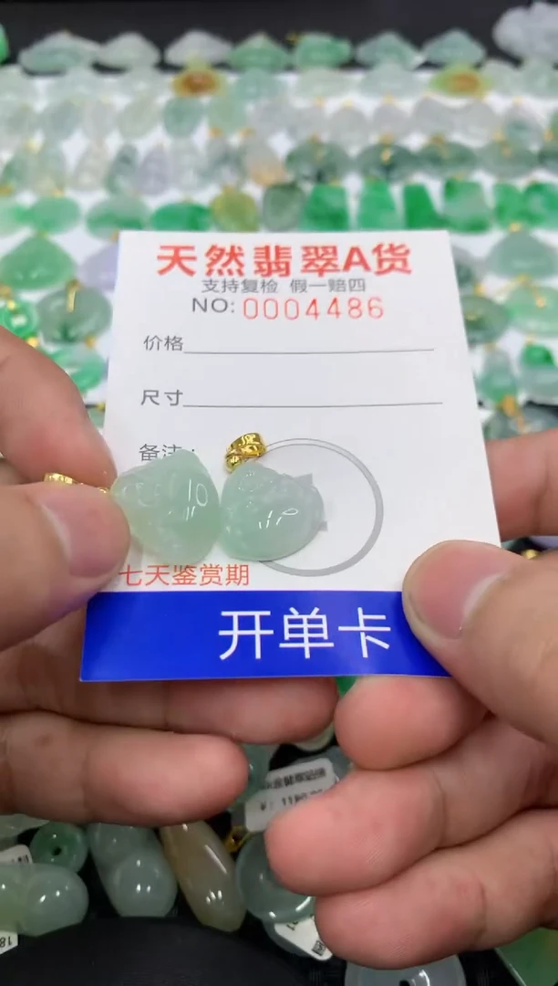翡翠未镶嵌颈饰111111111111
