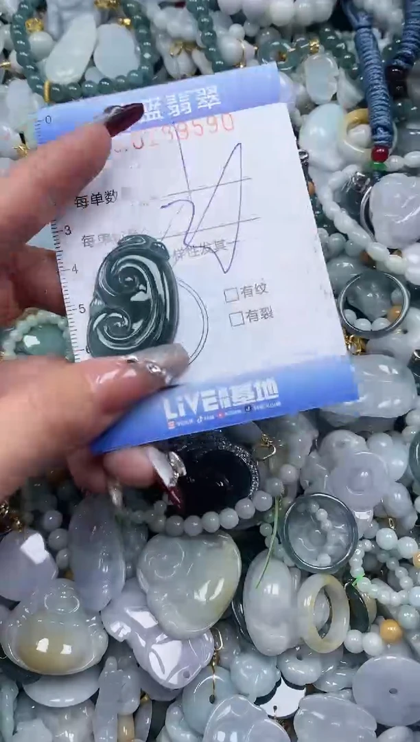 【闪购商品】翡翠颈饰未镶嵌闪购0159590多样性发其一