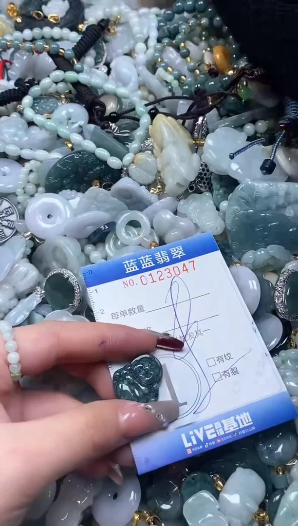 【闪购商品】翡翠颈饰未镶嵌闪购0123047多样性发其一
