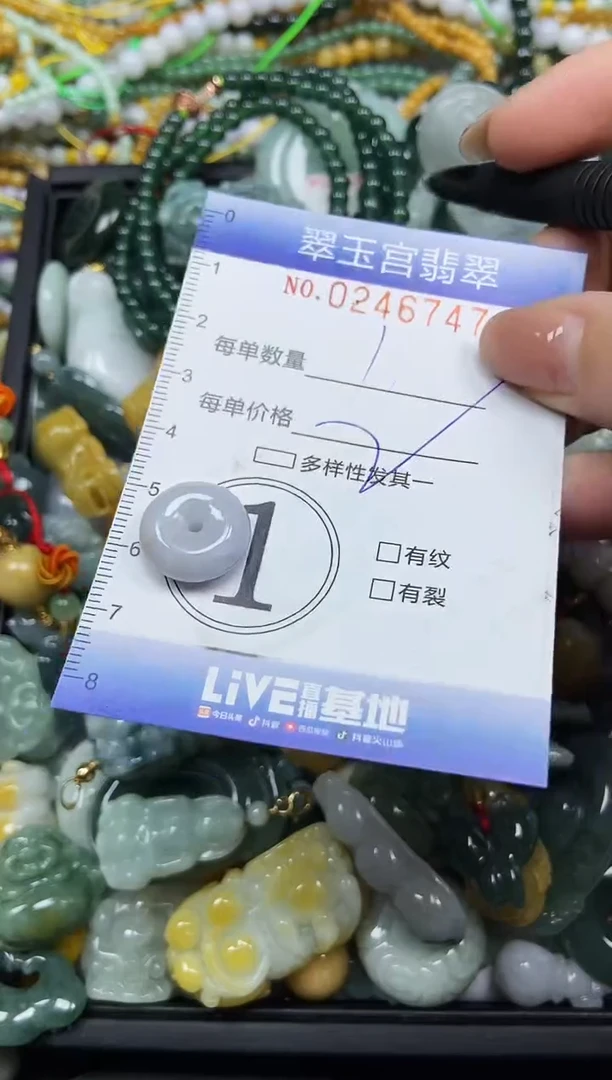 颈饰未镶嵌翡翠闪购C0246747