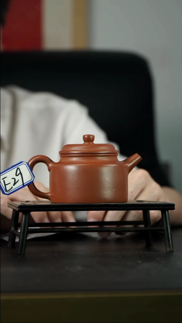 茶壶紫砂E29 德钟 170cc