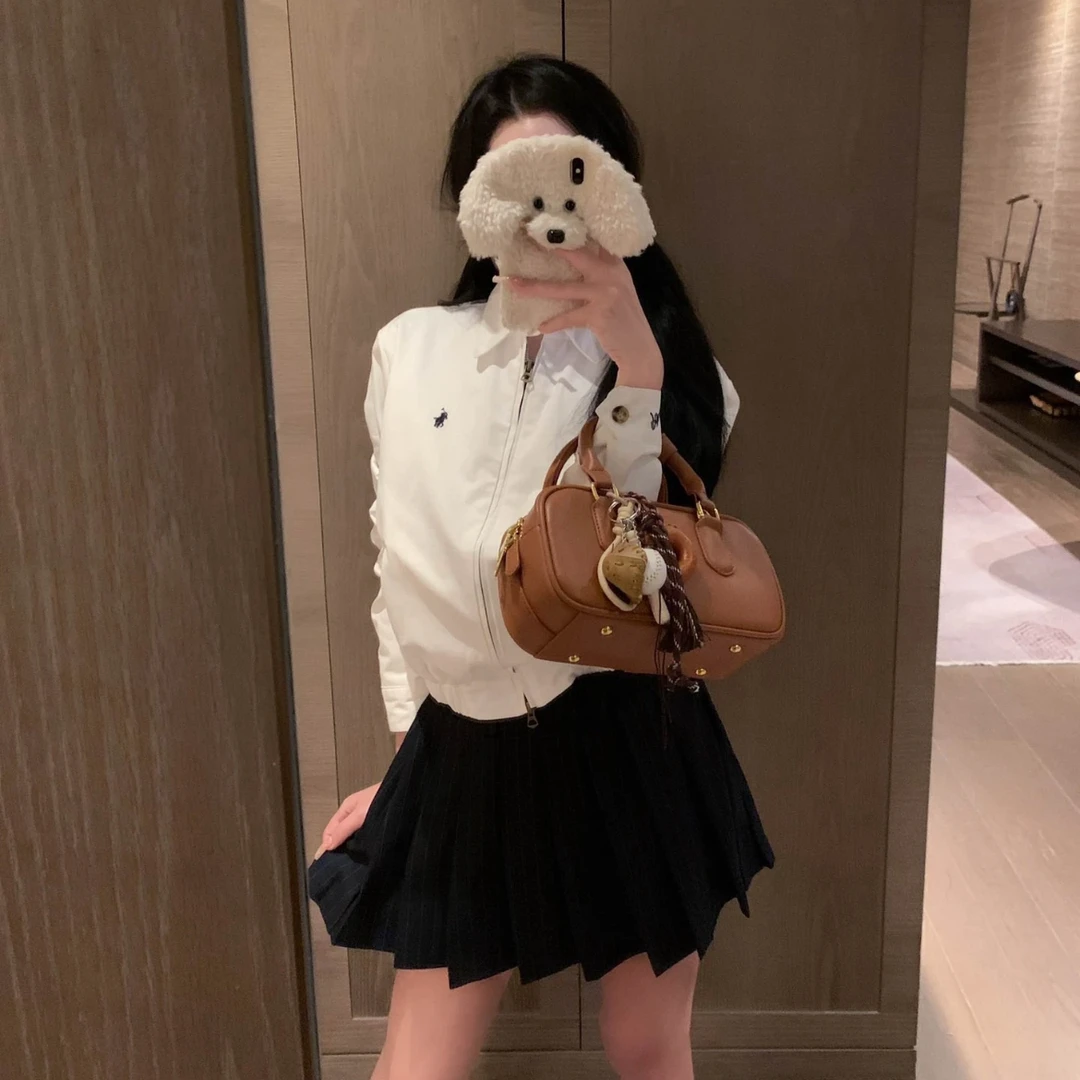MIUMIU Arcadie 皮革 单肩斜挎手提包
