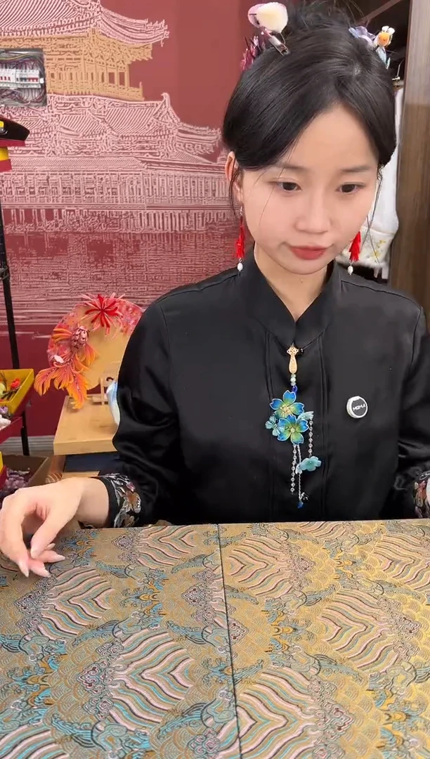 【闪购商品】刺绣苏绣世家非遗手工（压襟）